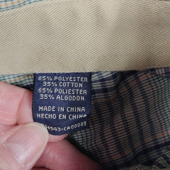 Van Heusen men's long sleeve button down shirt size large - Picture 3 of 11